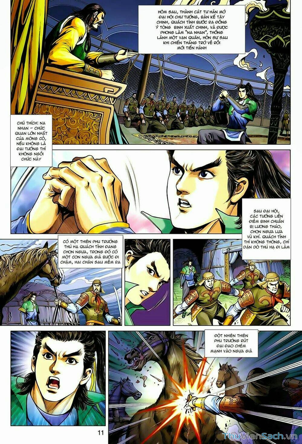 Truyện Tranh Anh Hùng Xạ Điêu - Manhua trang 3009