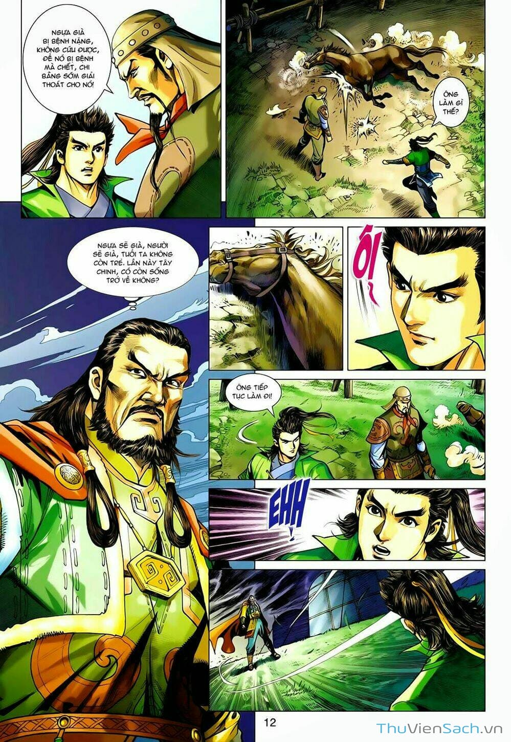 Truyện Tranh Anh Hùng Xạ Điêu - Manhua trang 4