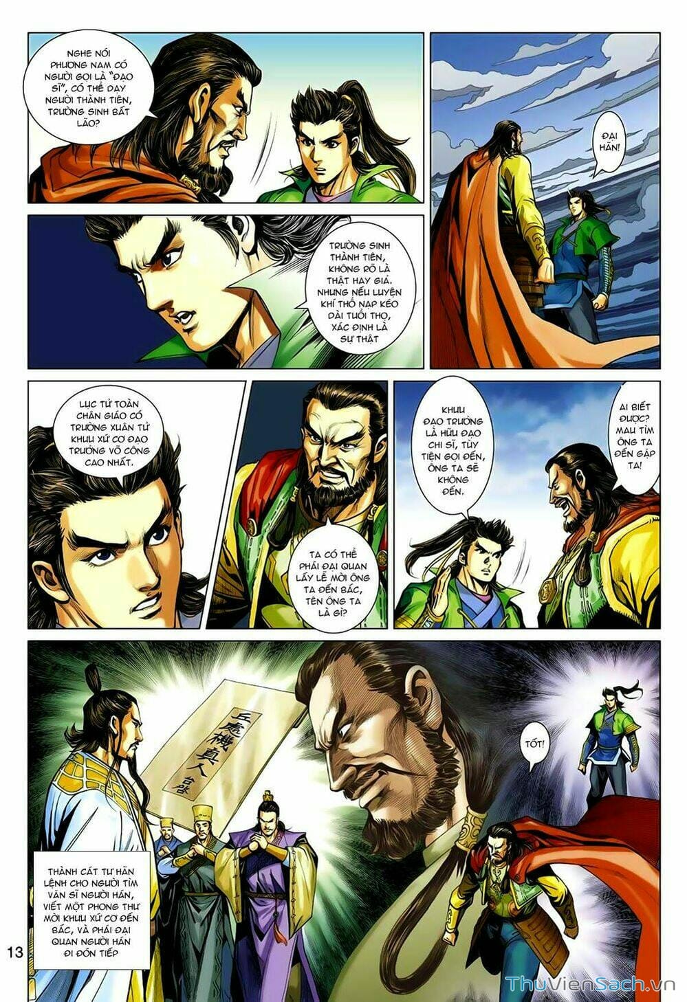 Truyện Tranh Anh Hùng Xạ Điêu - Manhua trang 4