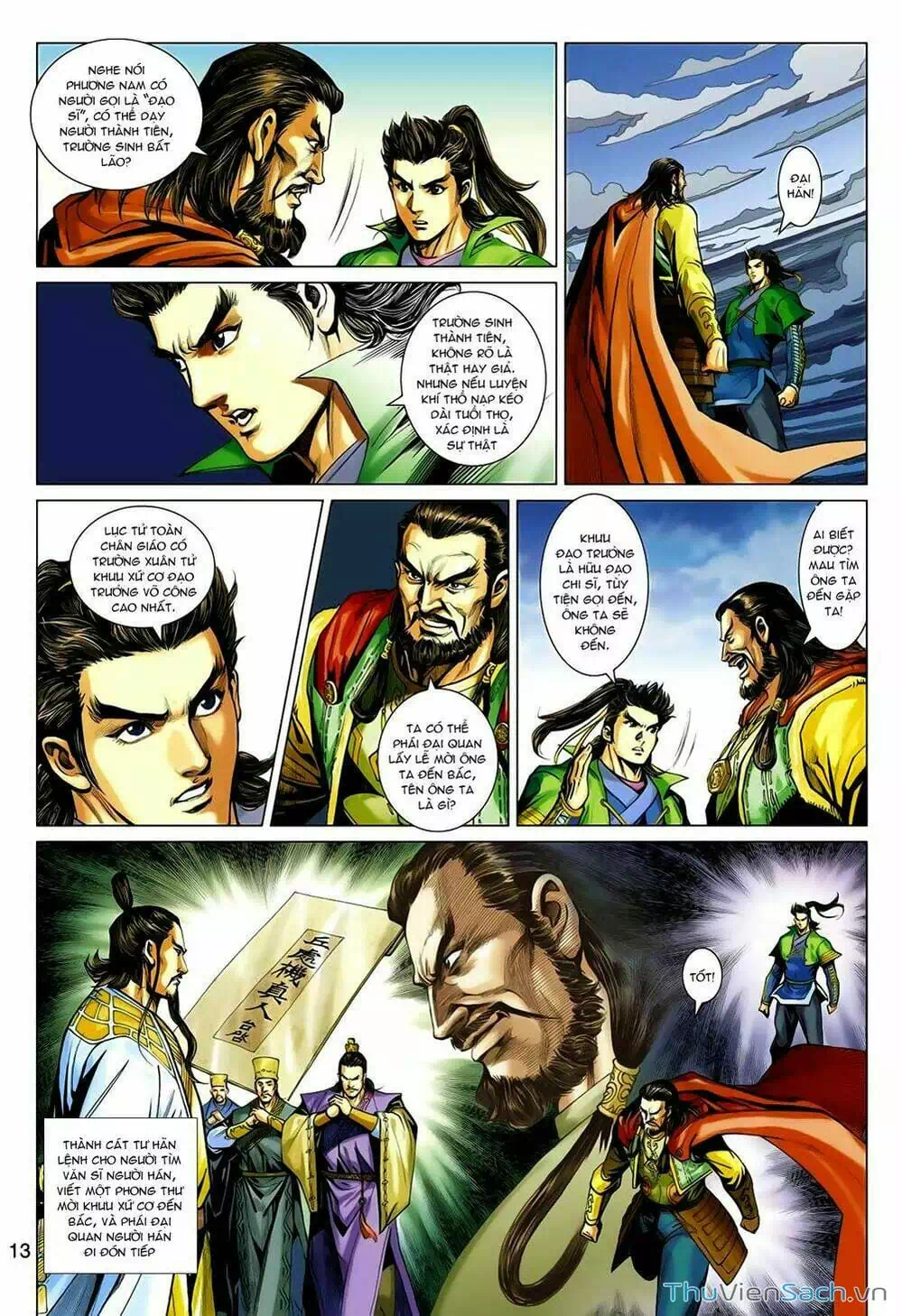 Truyện Tranh Anh Hùng Xạ Điêu - Manhua trang 4