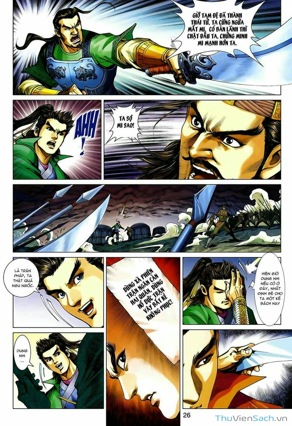 Truyện Tranh Anh Hùng Xạ Điêu - Manhua trang 4