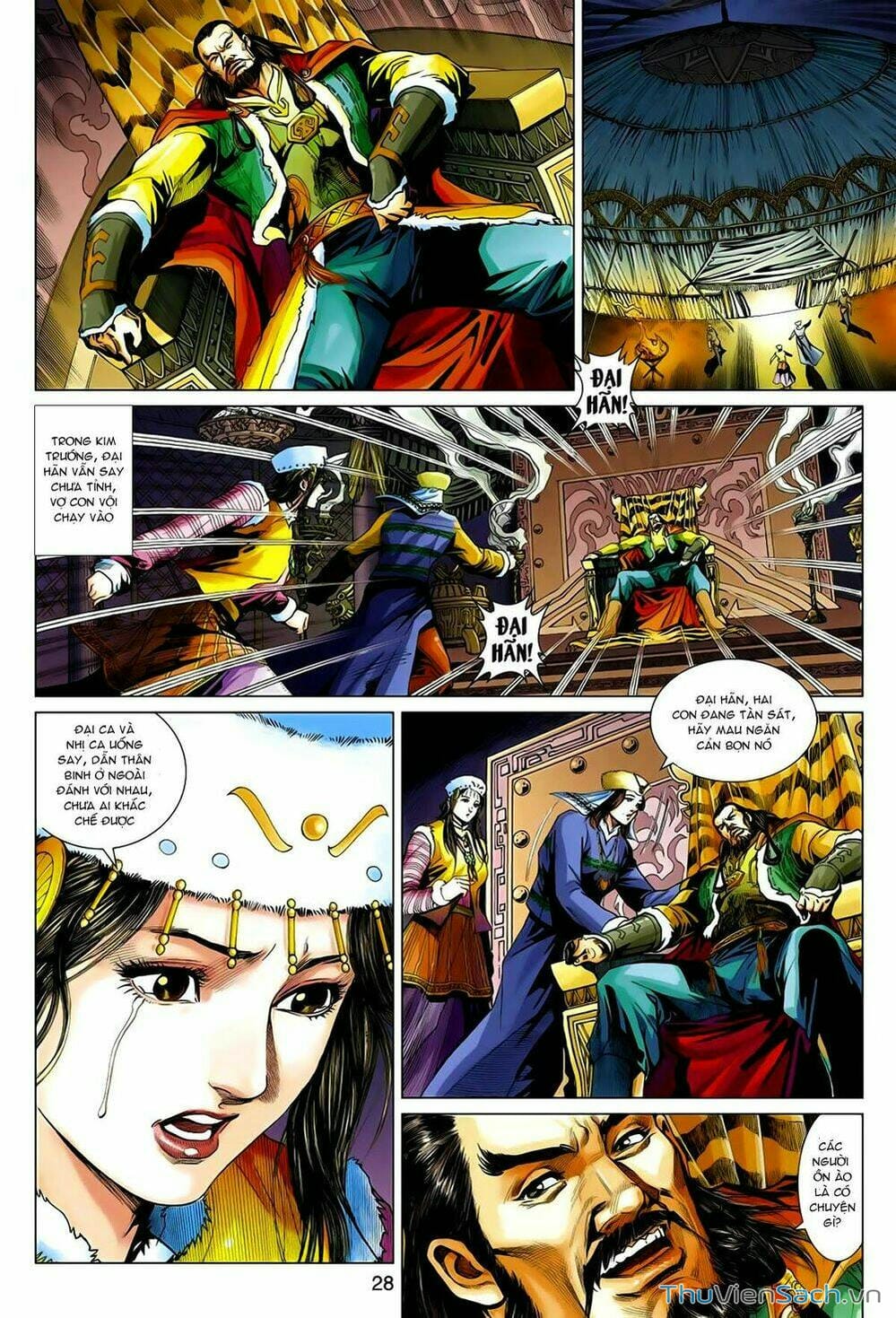 Truyện Tranh Anh Hùng Xạ Điêu - Manhua trang 4