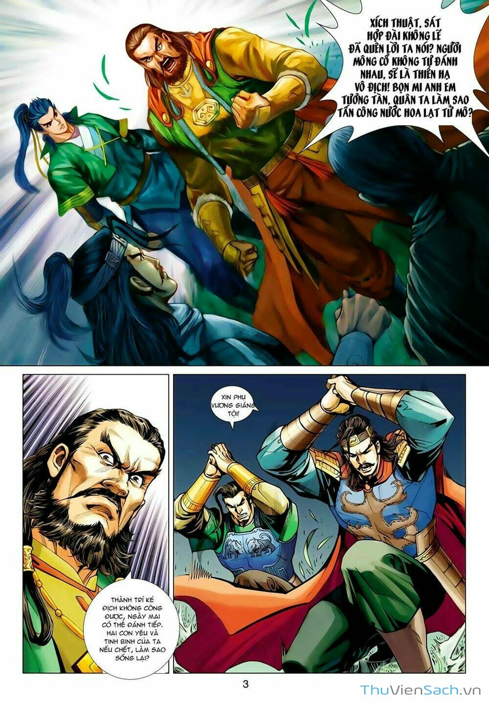 Truyện Tranh Anh Hùng Xạ Điêu - Manhua trang 4