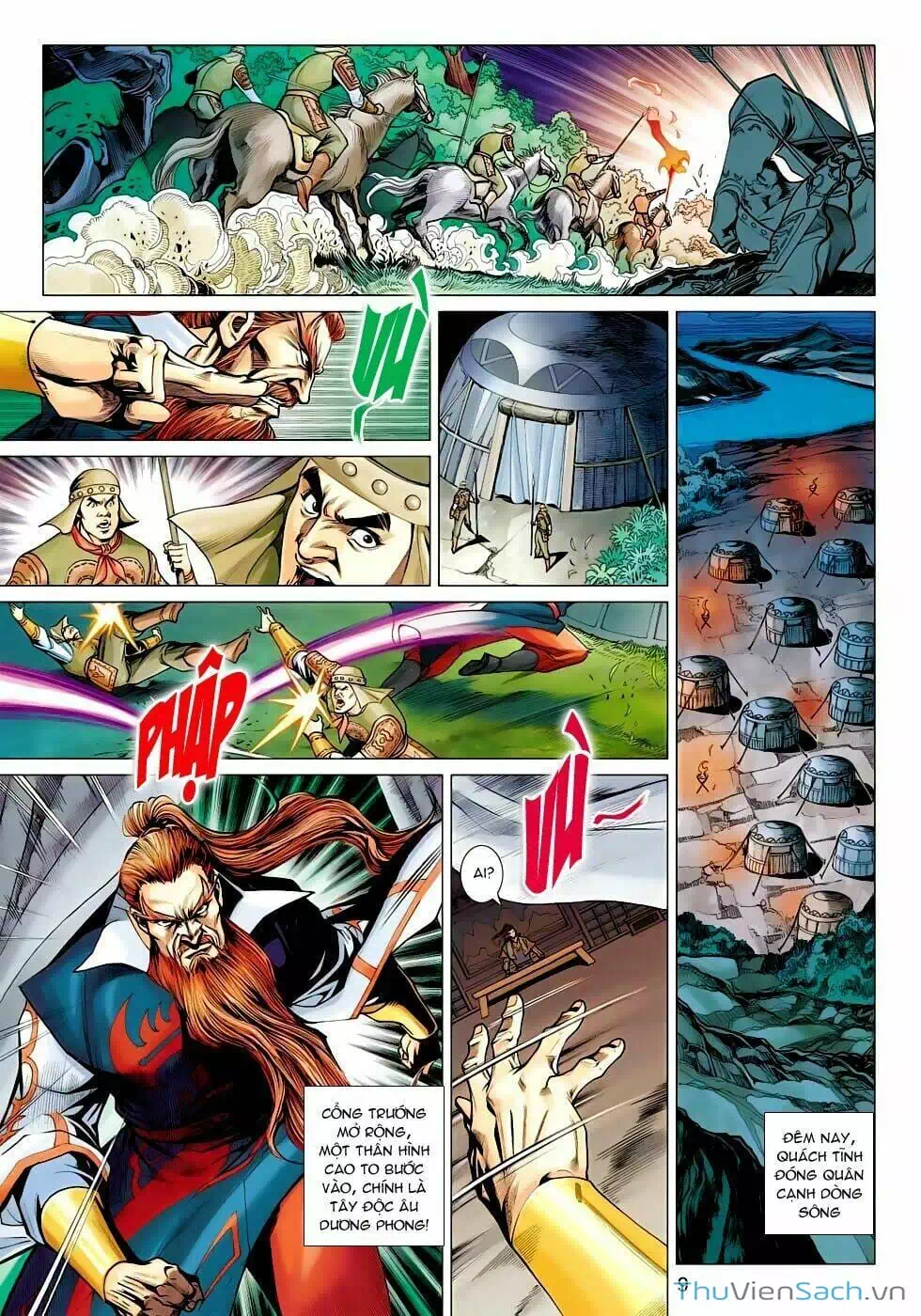 Truyện Tranh Anh Hùng Xạ Điêu - Manhua trang 4