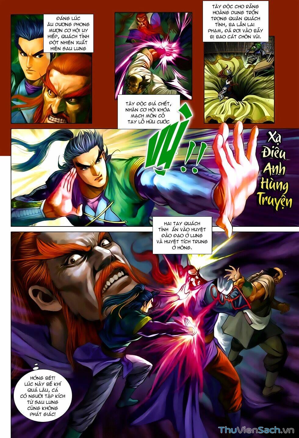 Truyện Tranh Anh Hùng Xạ Điêu - Manhua trang 4