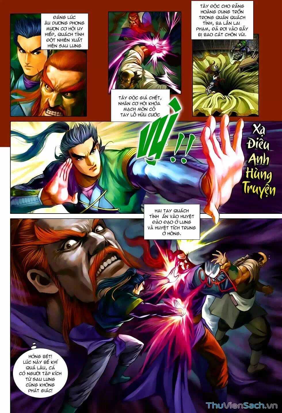 Truyện Tranh Anh Hùng Xạ Điêu - Manhua trang 4