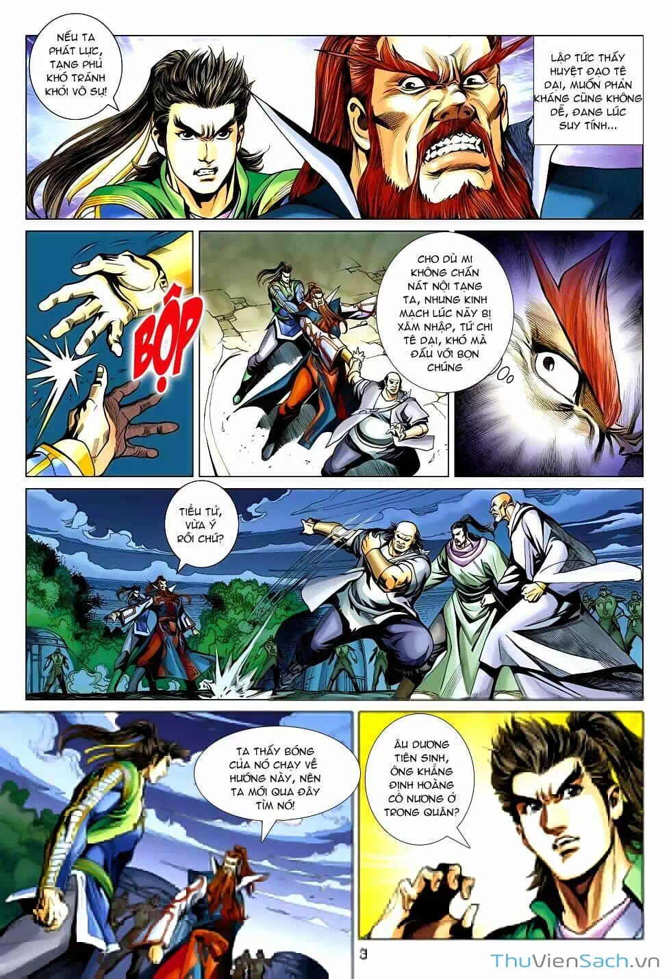 Truyện Tranh Anh Hùng Xạ Điêu - Manhua trang 4