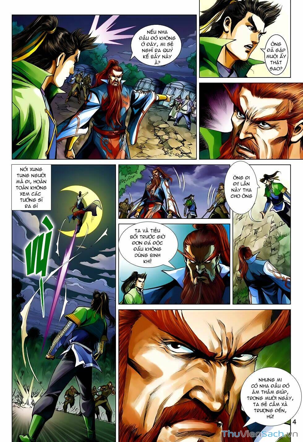 Truyện Tranh Anh Hùng Xạ Điêu - Manhua trang 4