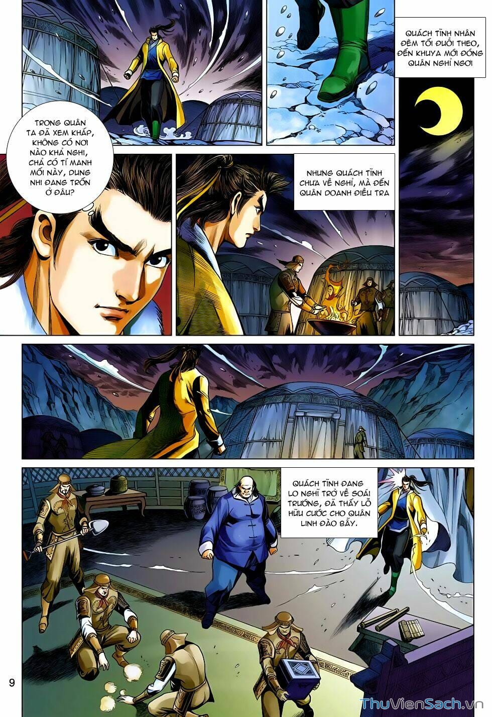Truyện Tranh Anh Hùng Xạ Điêu - Manhua trang 4