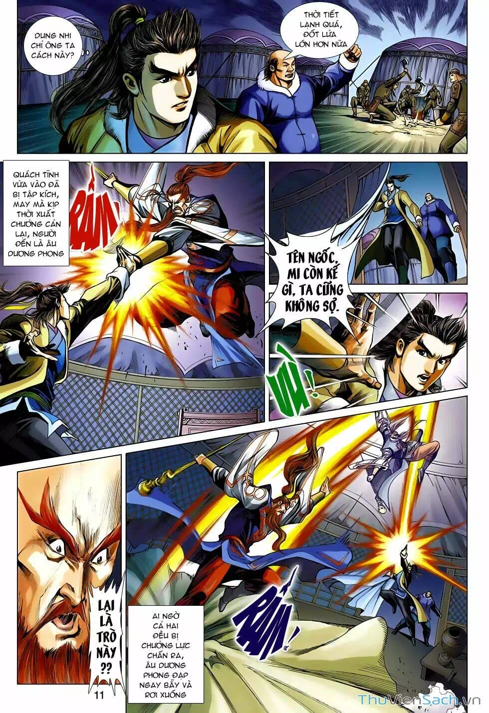 Truyện Tranh Anh Hùng Xạ Điêu - Manhua trang 4