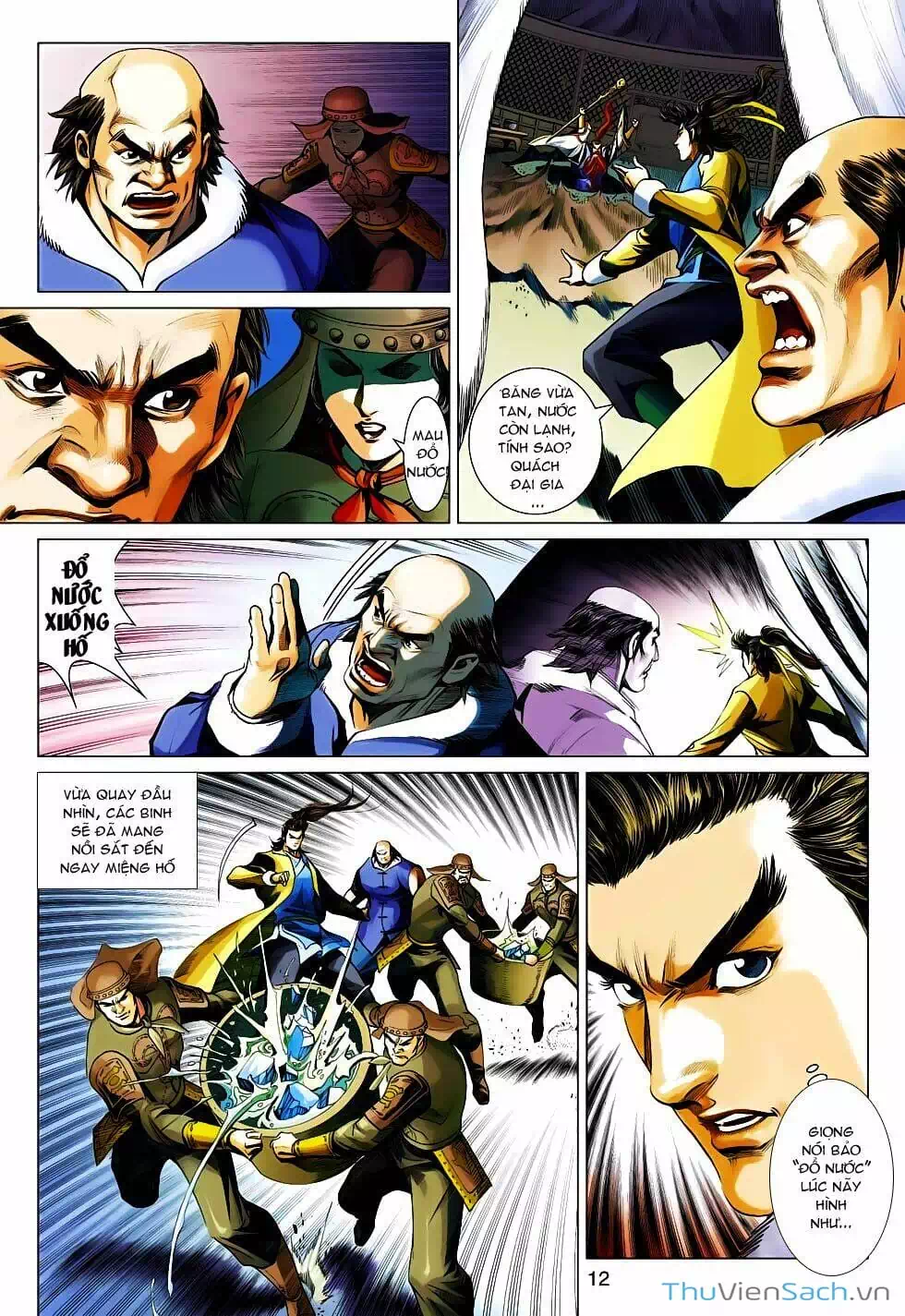 Truyện Tranh Anh Hùng Xạ Điêu - Manhua trang 4