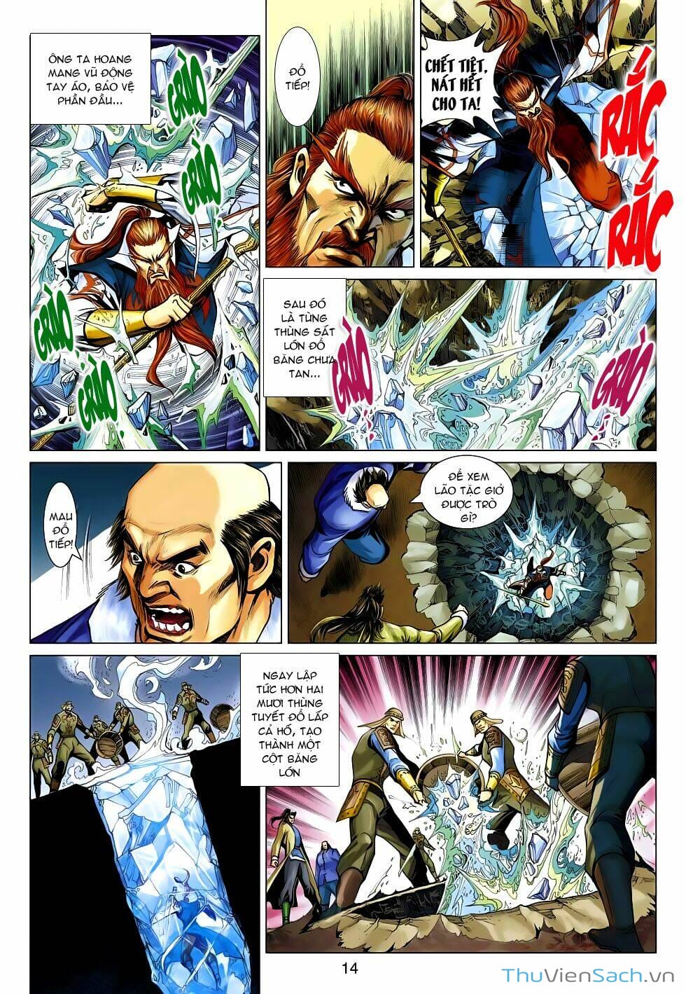 Truyện Tranh Anh Hùng Xạ Điêu - Manhua trang 4