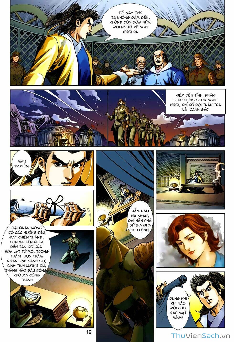 Truyện Tranh Anh Hùng Xạ Điêu - Manhua trang 4