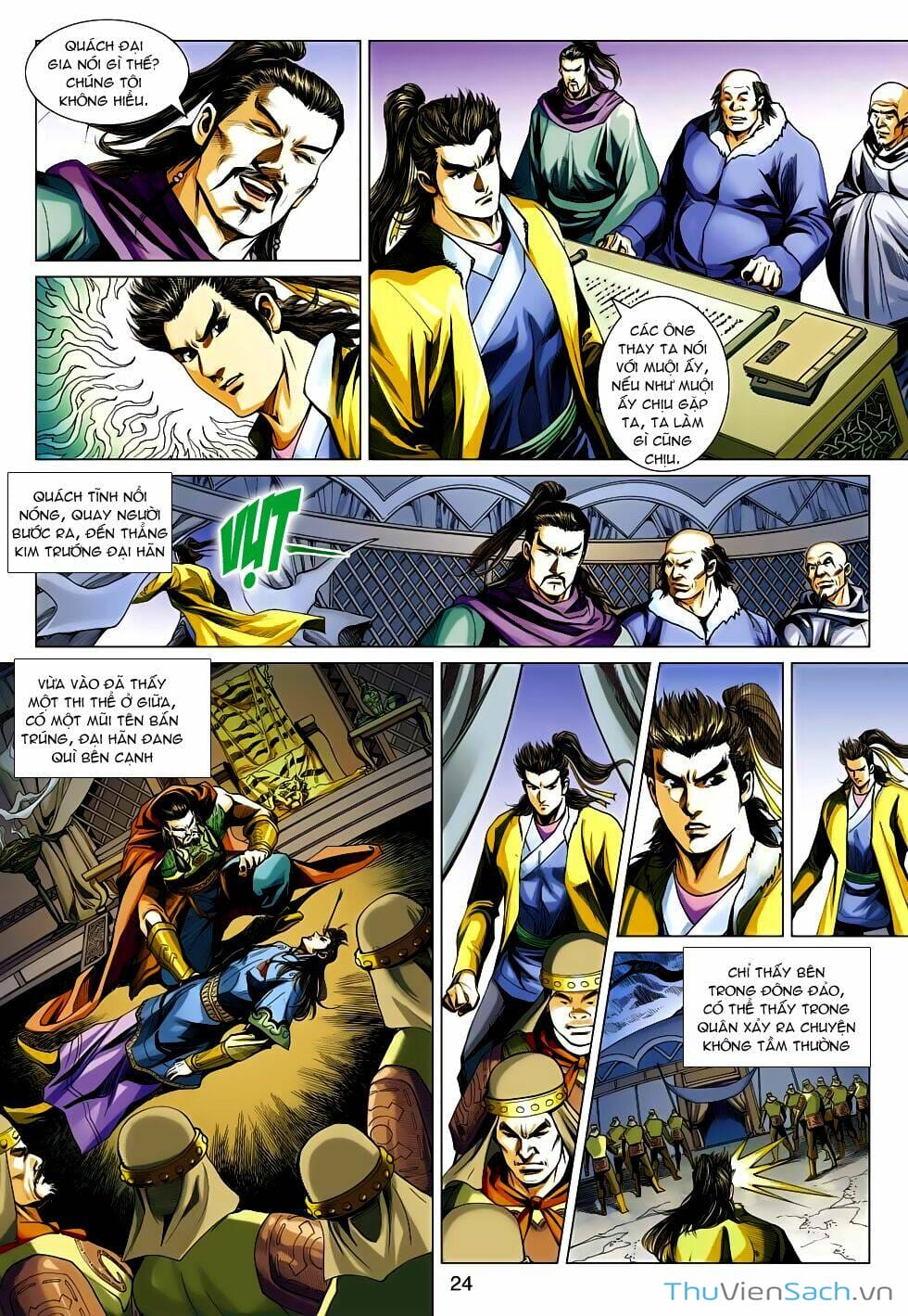 Truyện Tranh Anh Hùng Xạ Điêu - Manhua trang 4