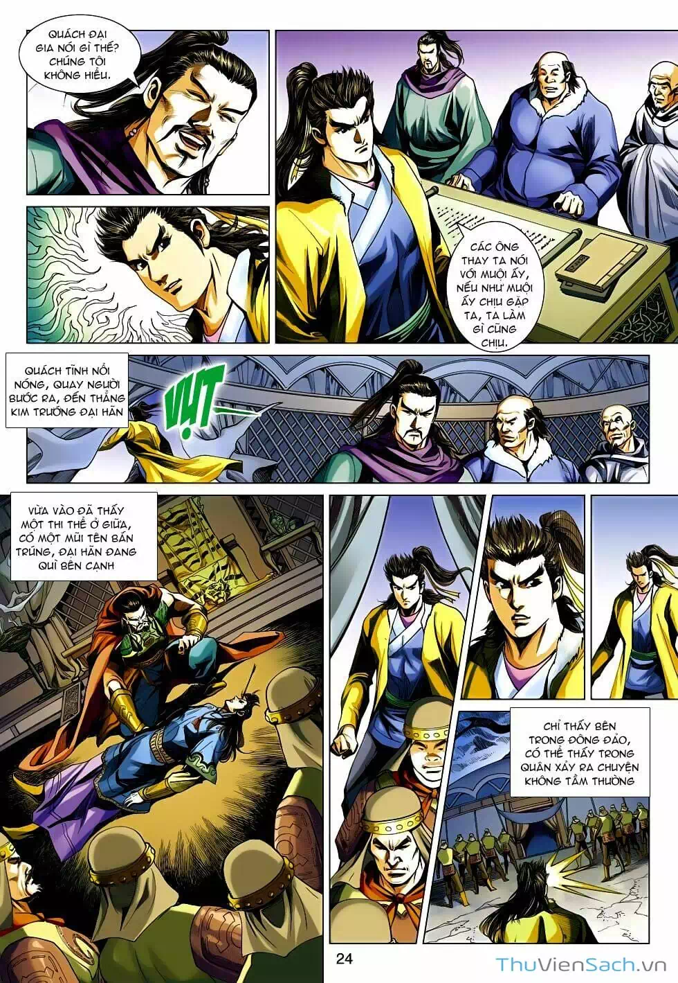Truyện Tranh Anh Hùng Xạ Điêu - Manhua trang 4