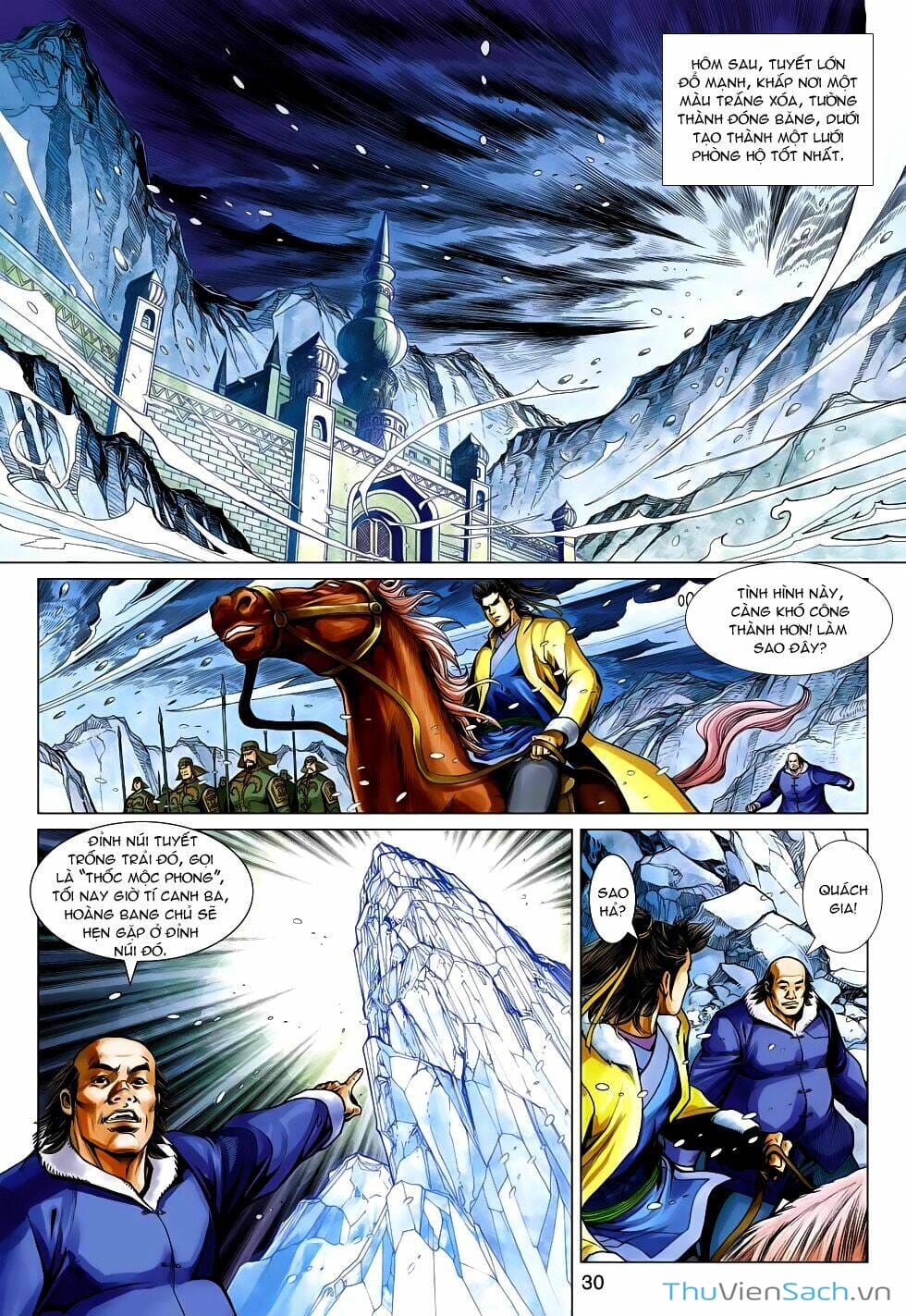 Truyện Tranh Anh Hùng Xạ Điêu - Manhua trang 4