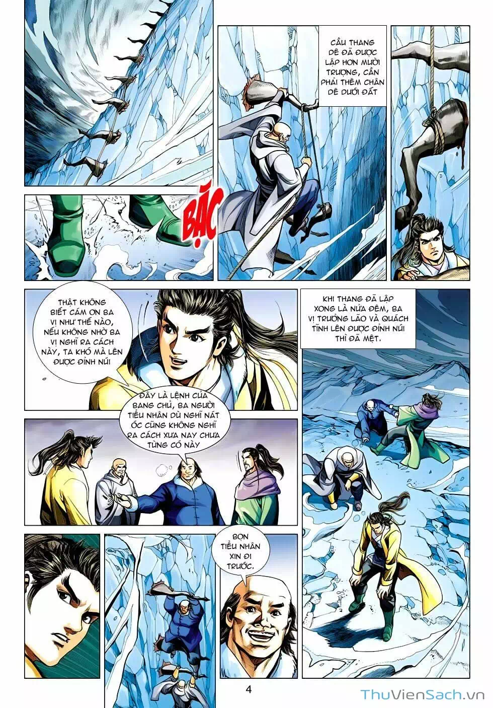Truyện Tranh Anh Hùng Xạ Điêu - Manhua trang 4