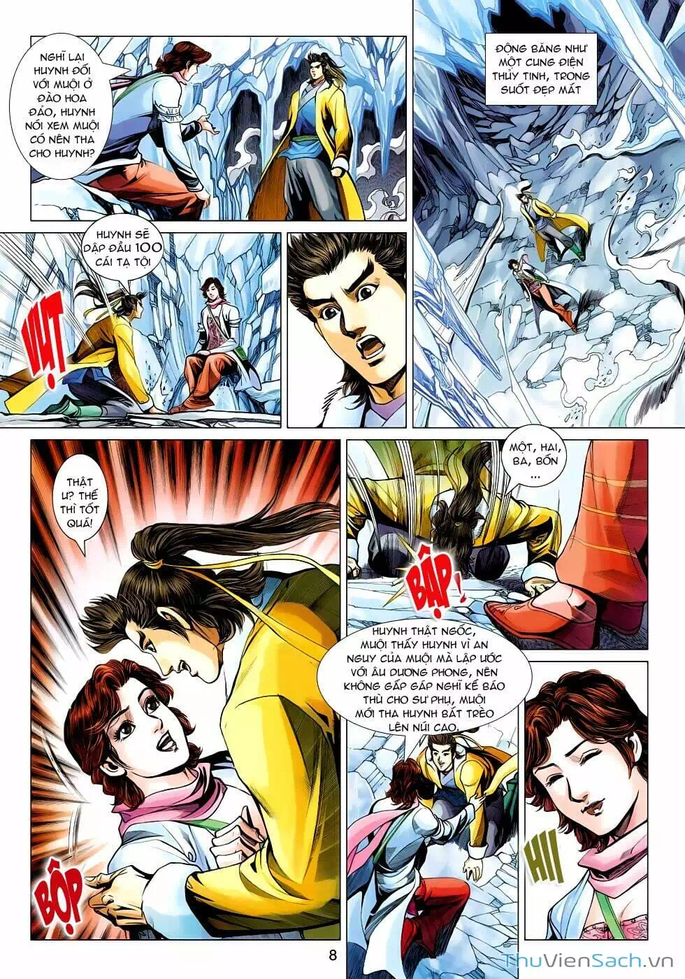 Truyện Tranh Anh Hùng Xạ Điêu - Manhua trang 4