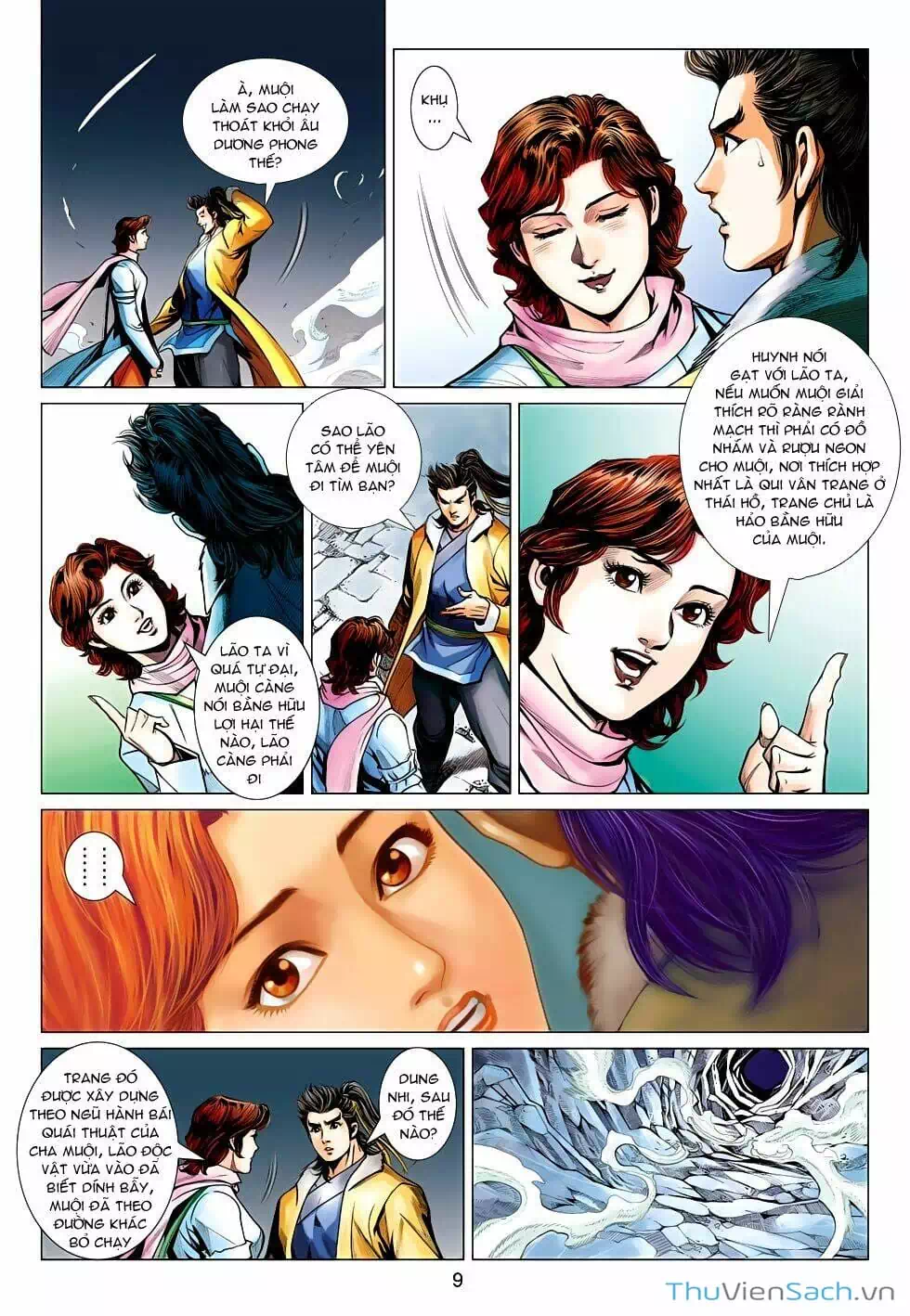 Truyện Tranh Anh Hùng Xạ Điêu - Manhua trang 4