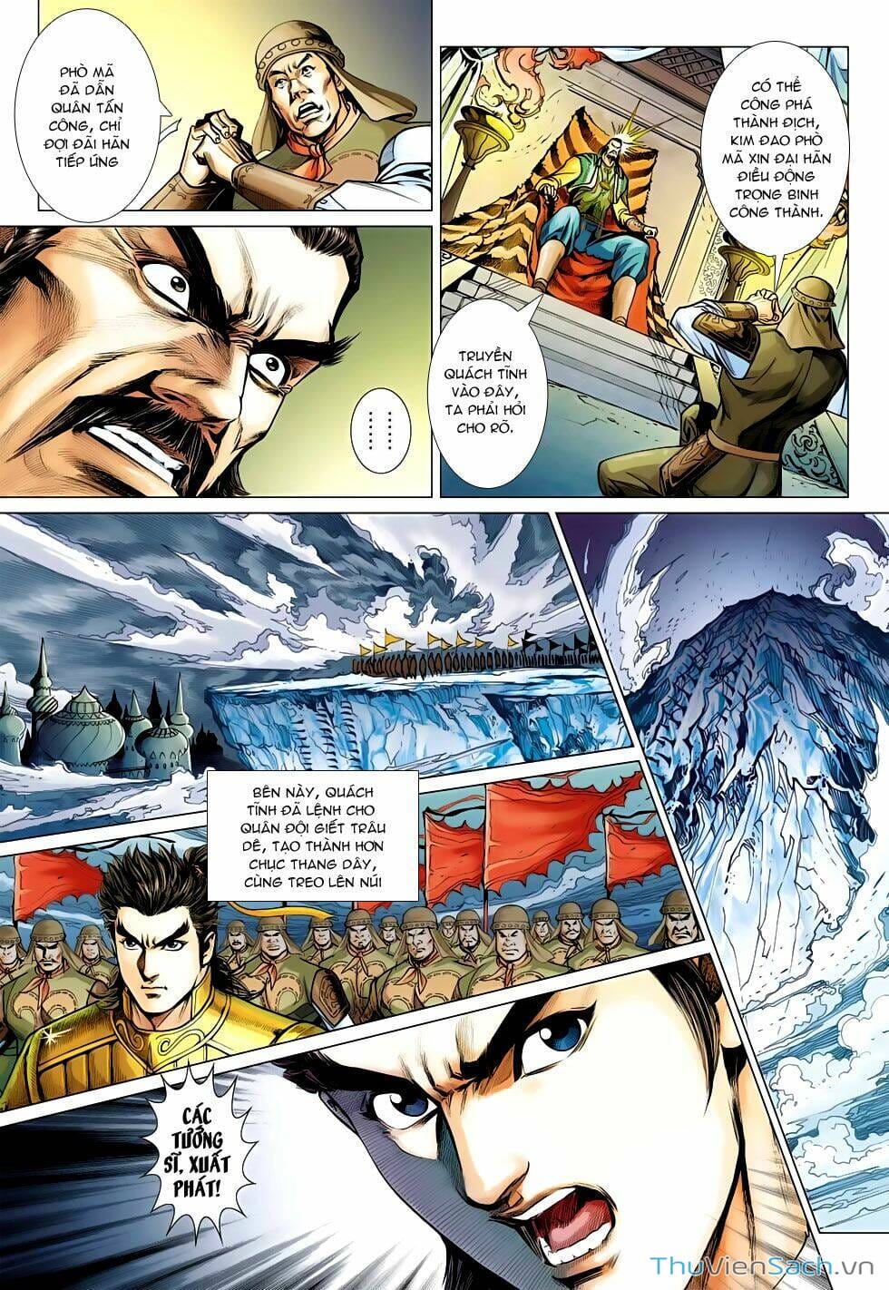 Truyện Tranh Anh Hùng Xạ Điêu - Manhua trang 4