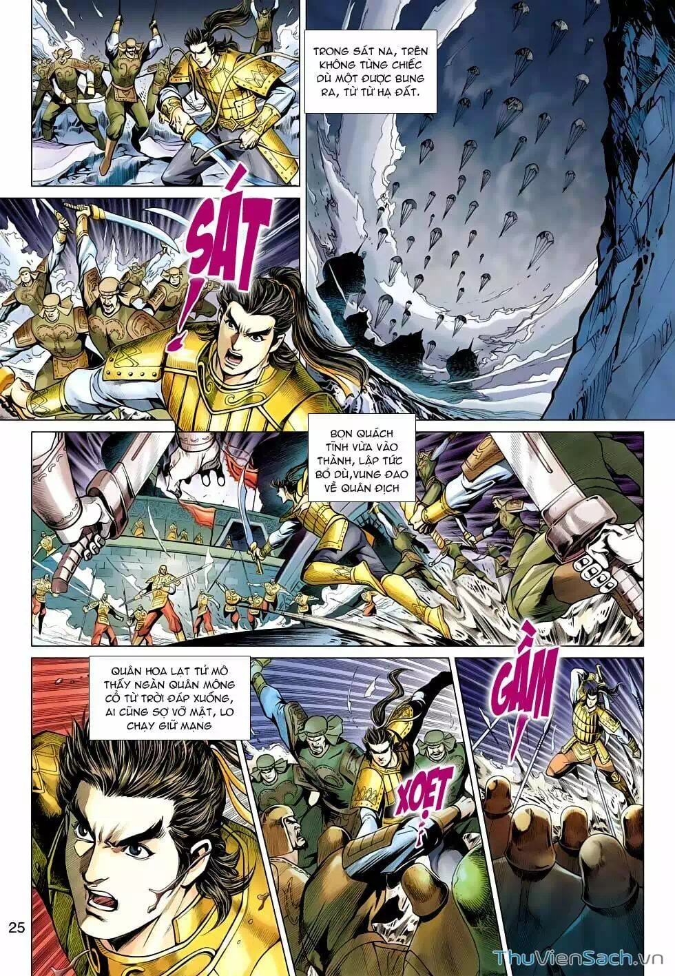 Truyện Tranh Anh Hùng Xạ Điêu - Manhua trang 4