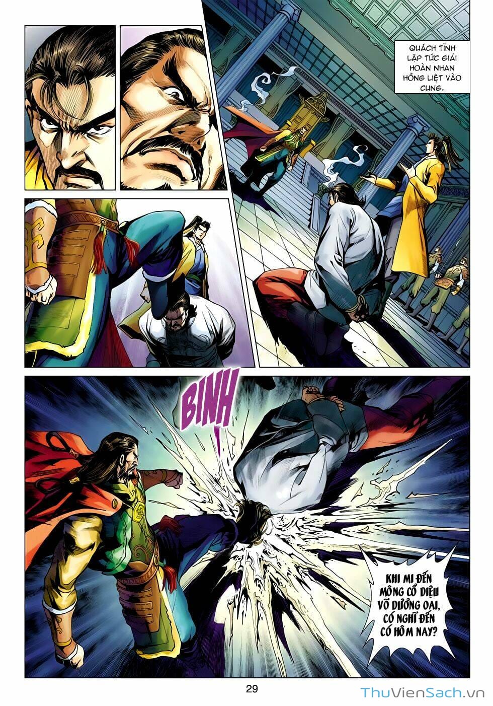 Truyện Tranh Anh Hùng Xạ Điêu - Manhua trang 4