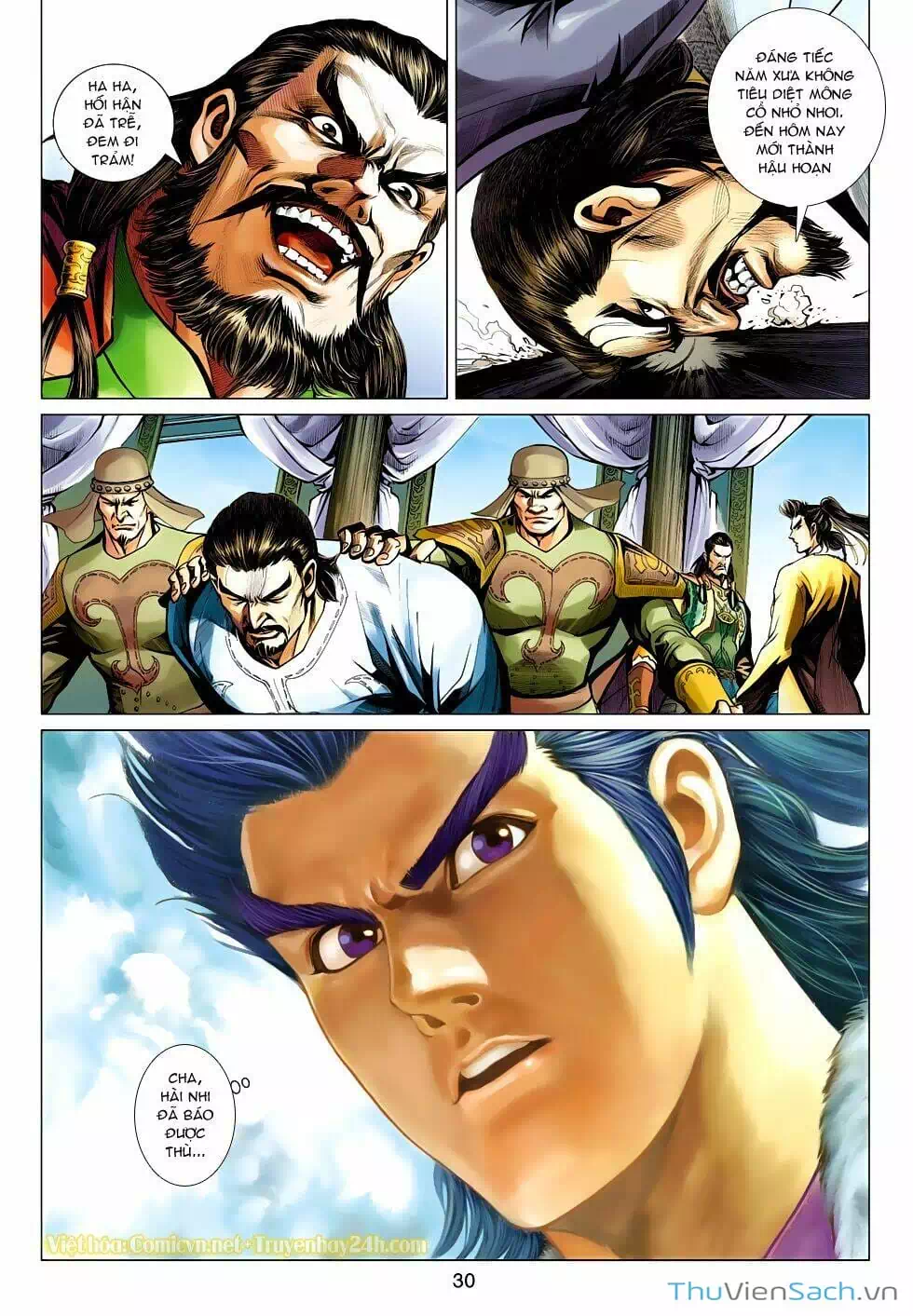 Truyện Tranh Anh Hùng Xạ Điêu - Manhua trang 4