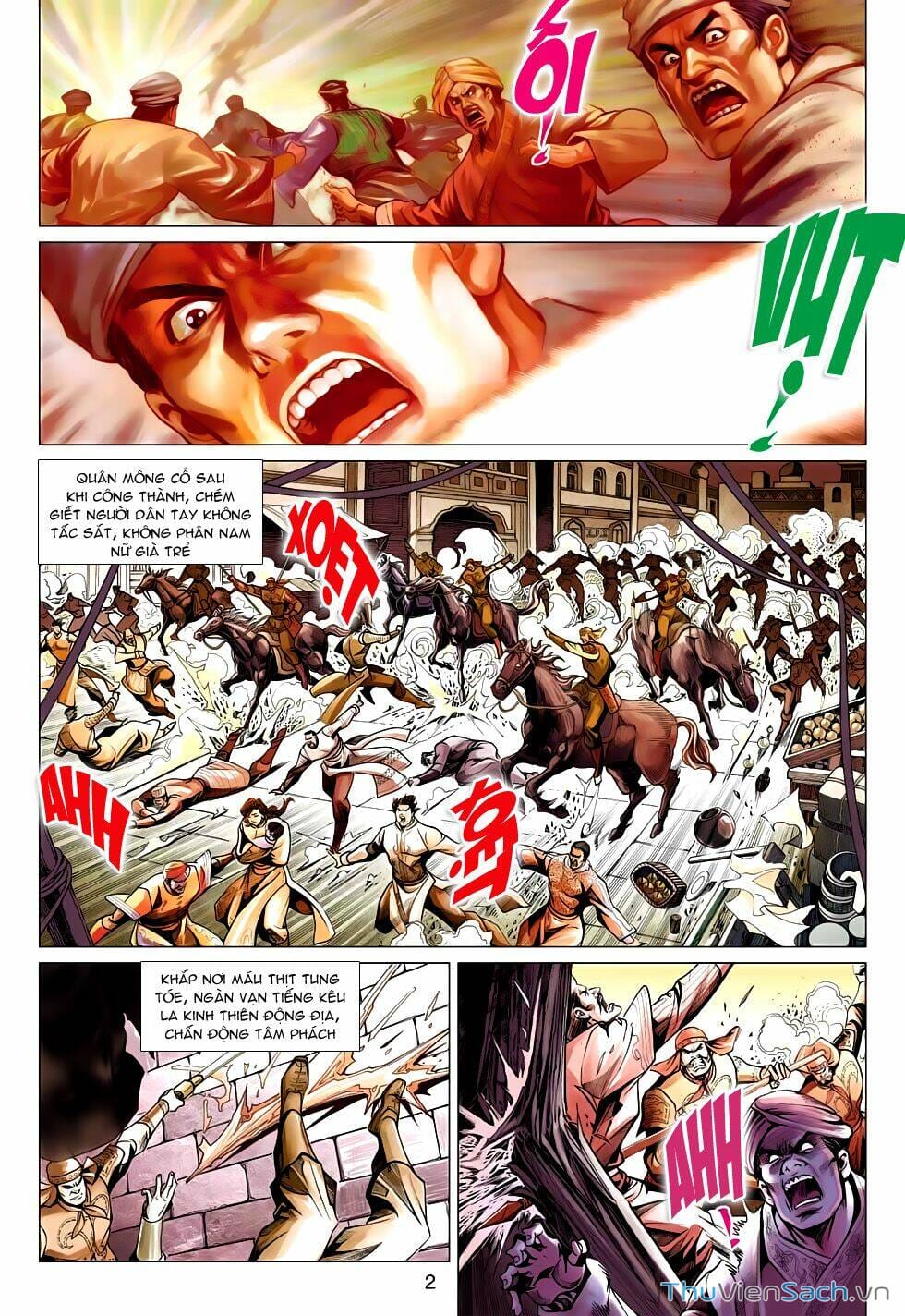 Truyện Tranh Anh Hùng Xạ Điêu - Manhua trang 4
