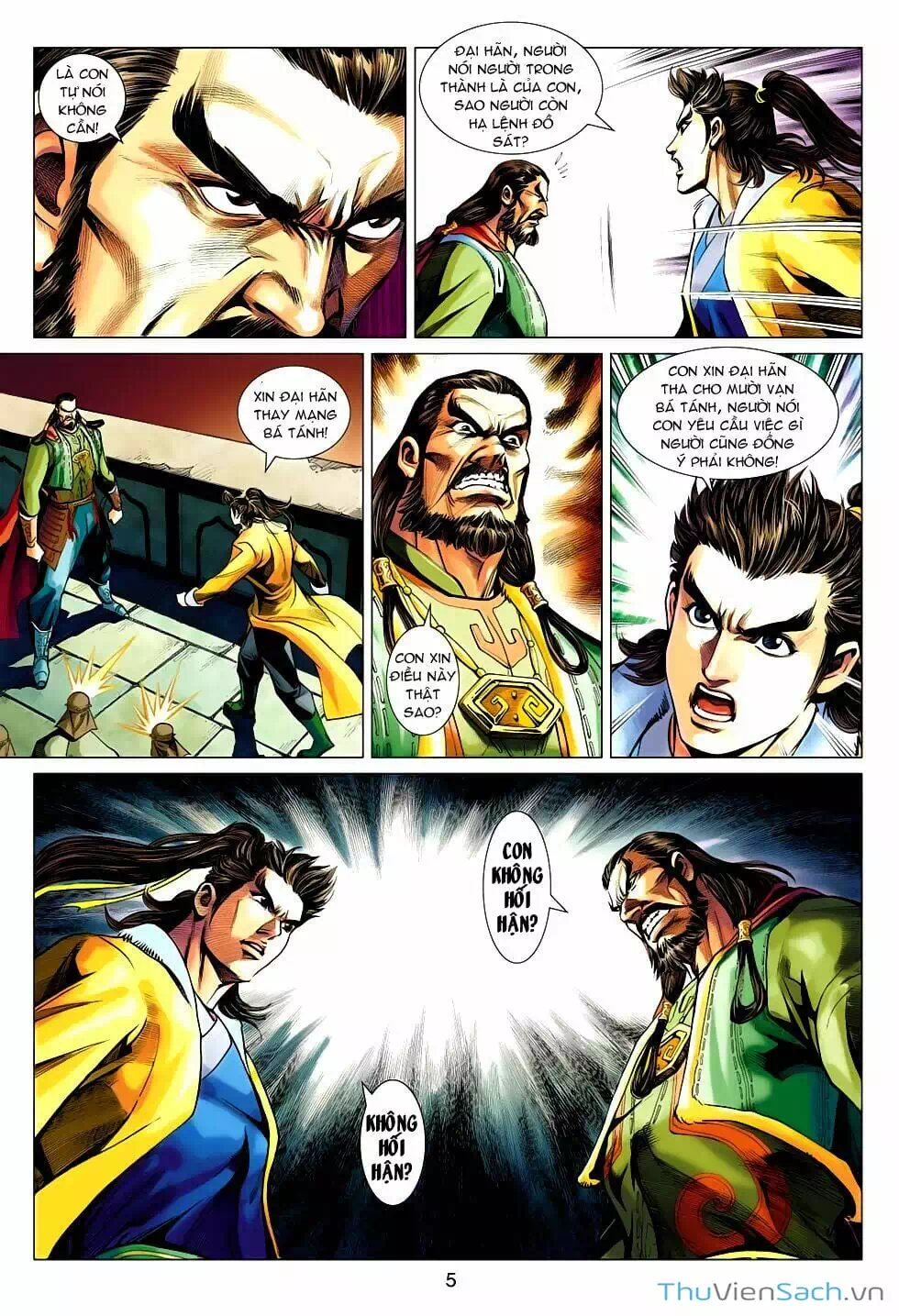 Truyện Tranh Anh Hùng Xạ Điêu - Manhua trang 4