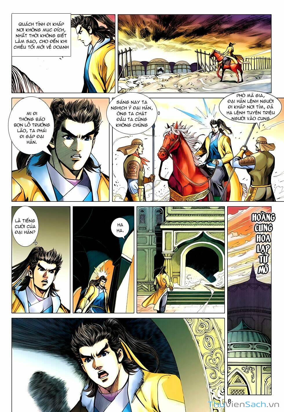 Truyện Tranh Anh Hùng Xạ Điêu - Manhua trang 3135