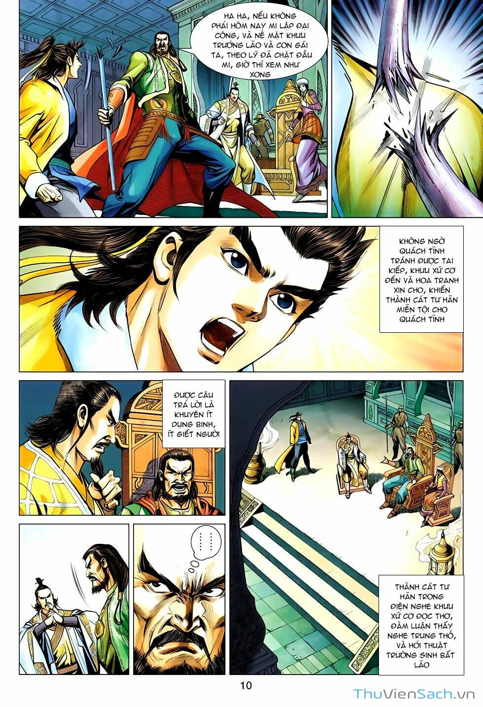 Truyện Tranh Anh Hùng Xạ Điêu - Manhua trang 3137