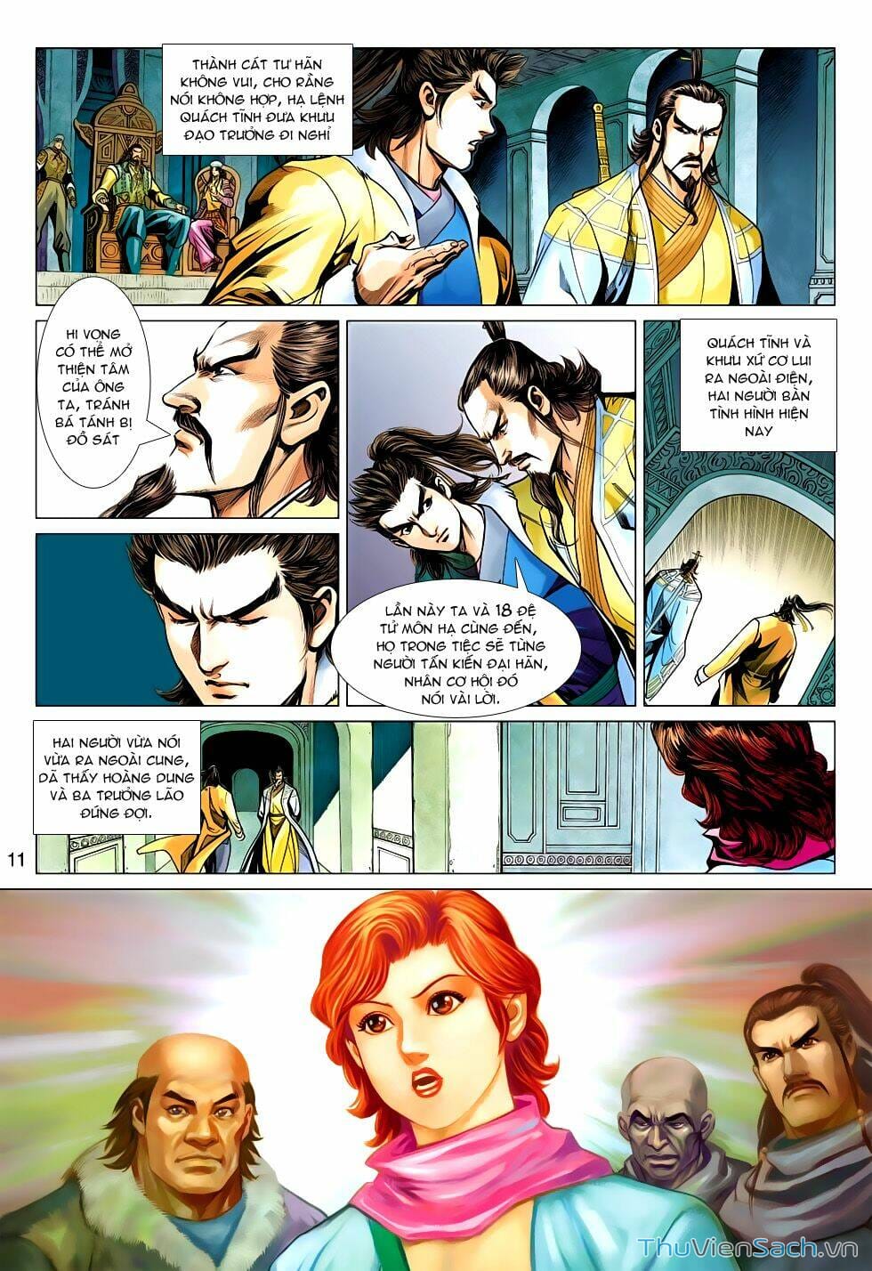 Truyện Tranh Anh Hùng Xạ Điêu - Manhua trang 3138