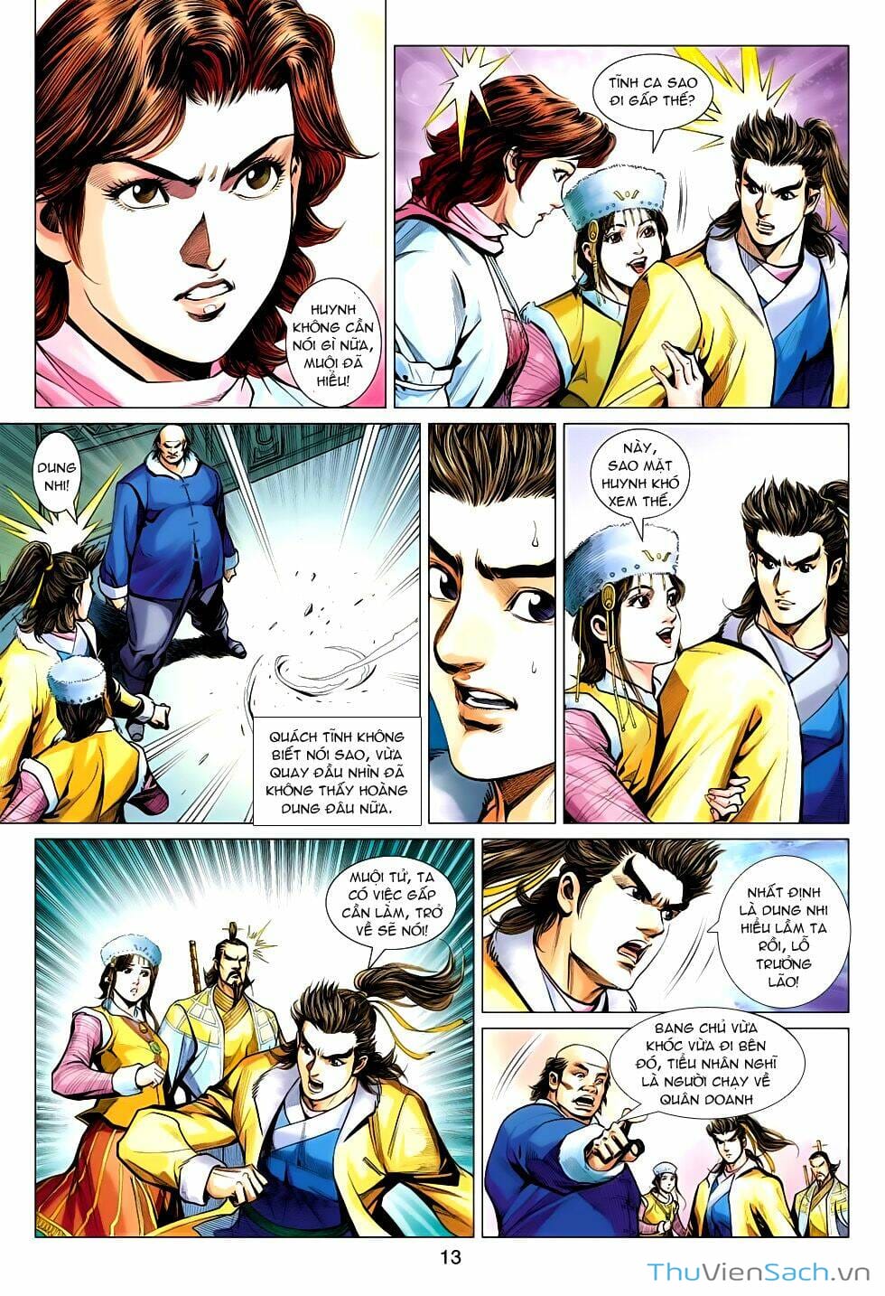 Truyện Tranh Anh Hùng Xạ Điêu - Manhua trang 3140