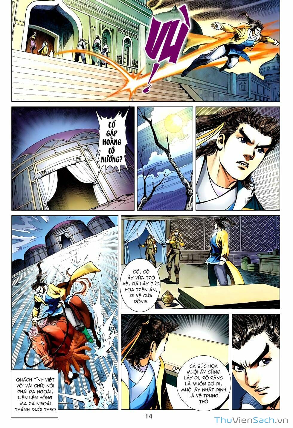 Truyện Tranh Anh Hùng Xạ Điêu - Manhua trang 4