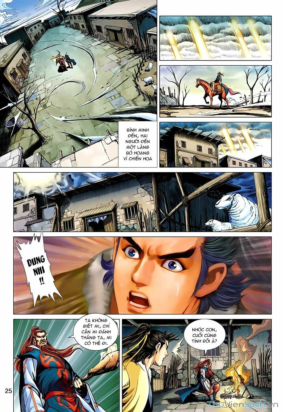 Truyện Tranh Anh Hùng Xạ Điêu - Manhua trang 4