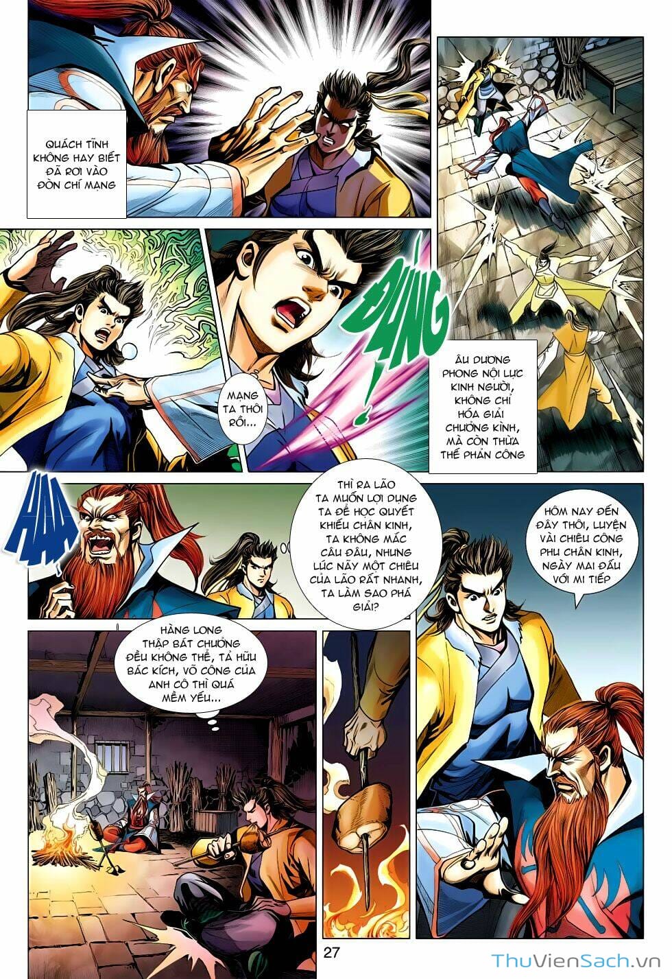 Truyện Tranh Anh Hùng Xạ Điêu - Manhua trang 4