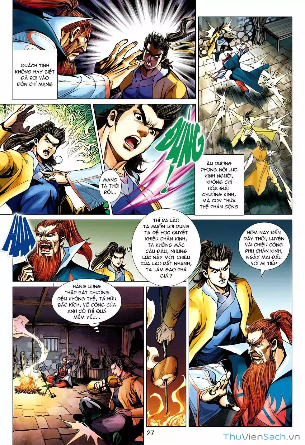 Truyện Tranh Anh Hùng Xạ Điêu - Manhua trang 4
