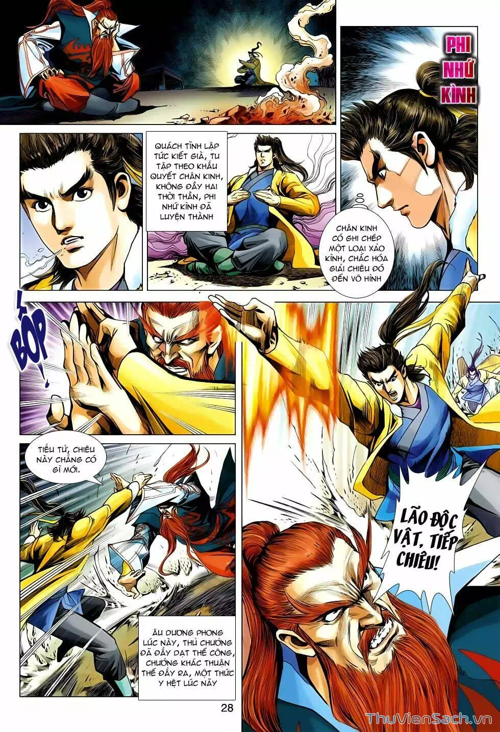 Truyện Tranh Anh Hùng Xạ Điêu - Manhua trang 4