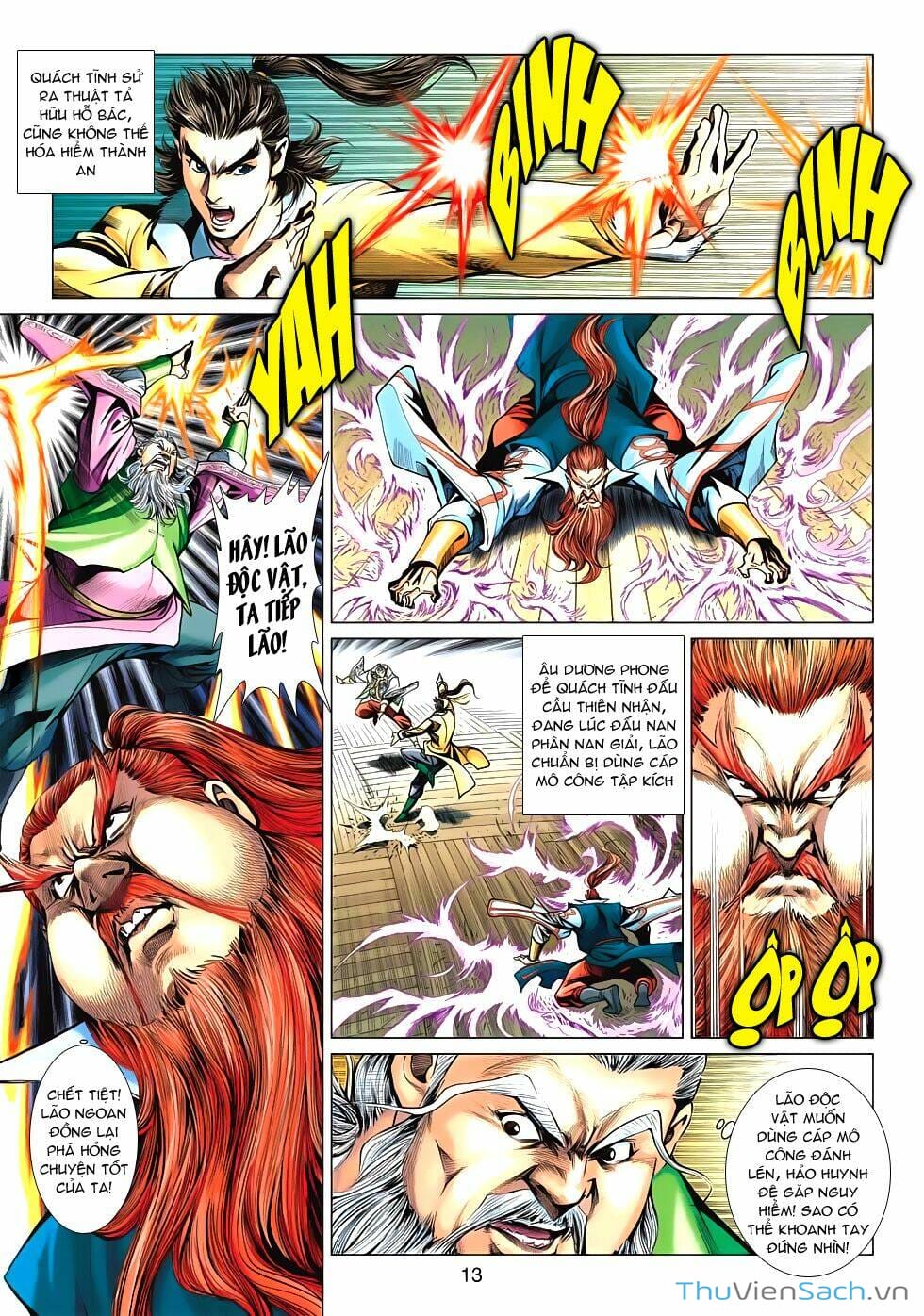 Truyện Tranh Anh Hùng Xạ Điêu - Manhua trang 4