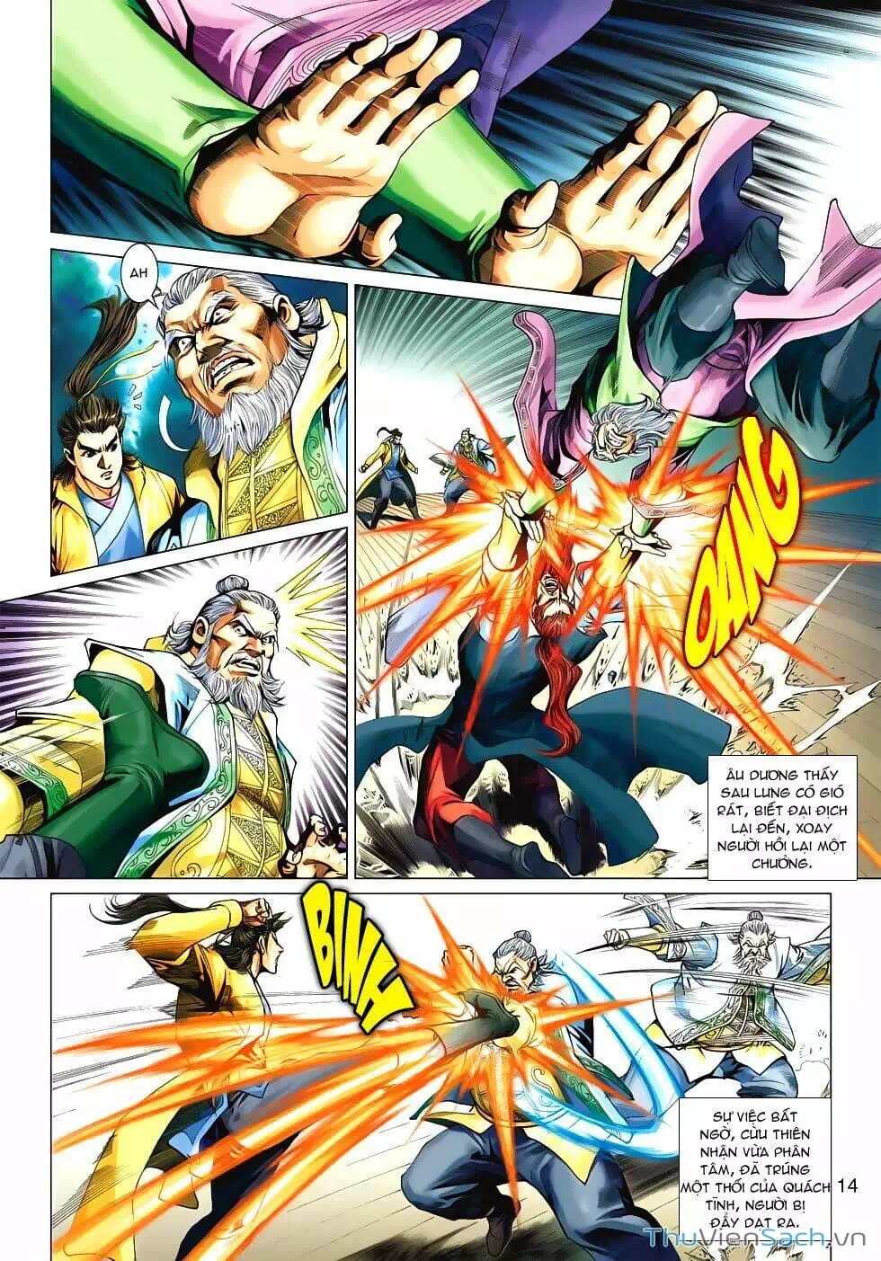 Truyện Tranh Anh Hùng Xạ Điêu - Manhua trang 4