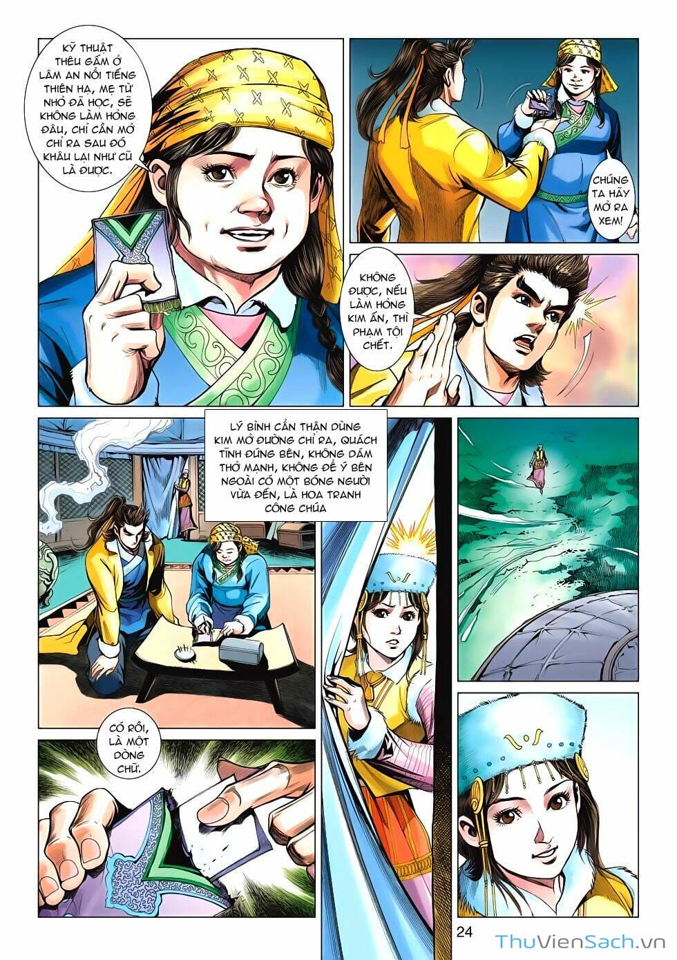 Truyện Tranh Anh Hùng Xạ Điêu - Manhua trang 4