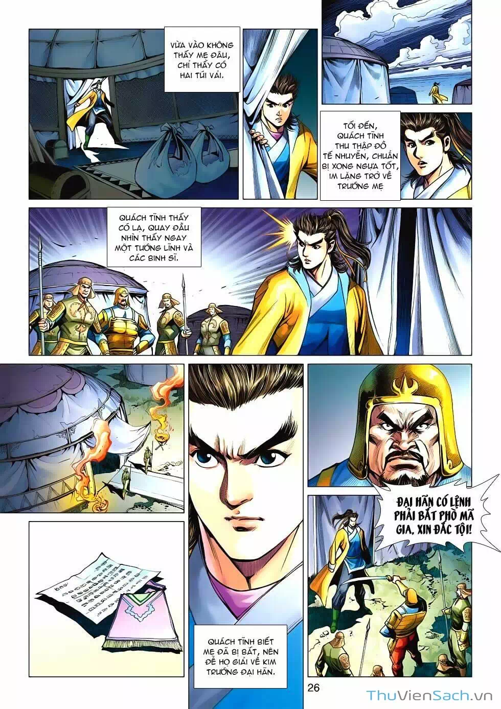 Truyện Tranh Anh Hùng Xạ Điêu - Manhua trang 4