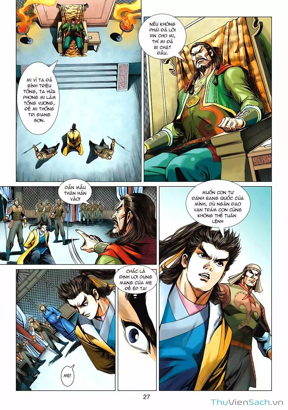 Truyện Tranh Anh Hùng Xạ Điêu - Manhua trang 4