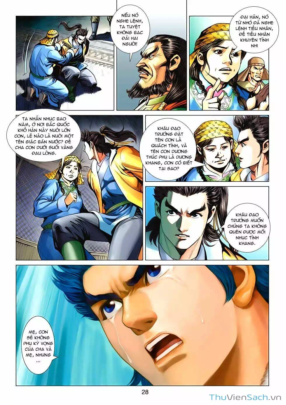 Truyện Tranh Anh Hùng Xạ Điêu - Manhua trang 4