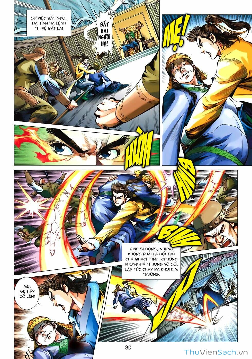 Truyện Tranh Anh Hùng Xạ Điêu - Manhua trang 4