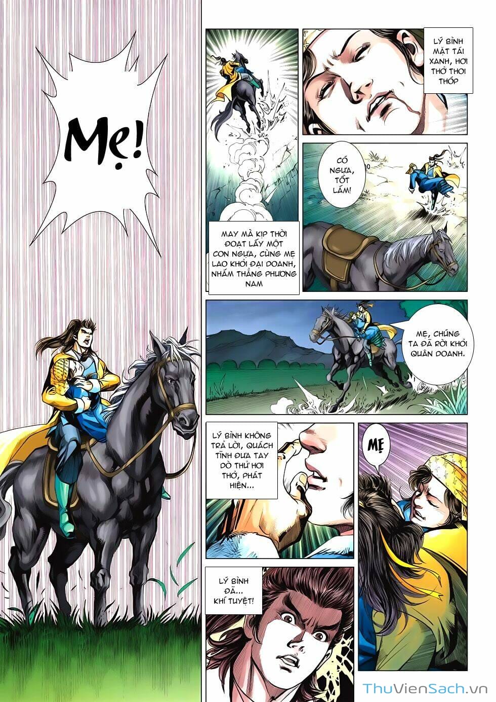 Truyện Tranh Anh Hùng Xạ Điêu - Manhua trang 4