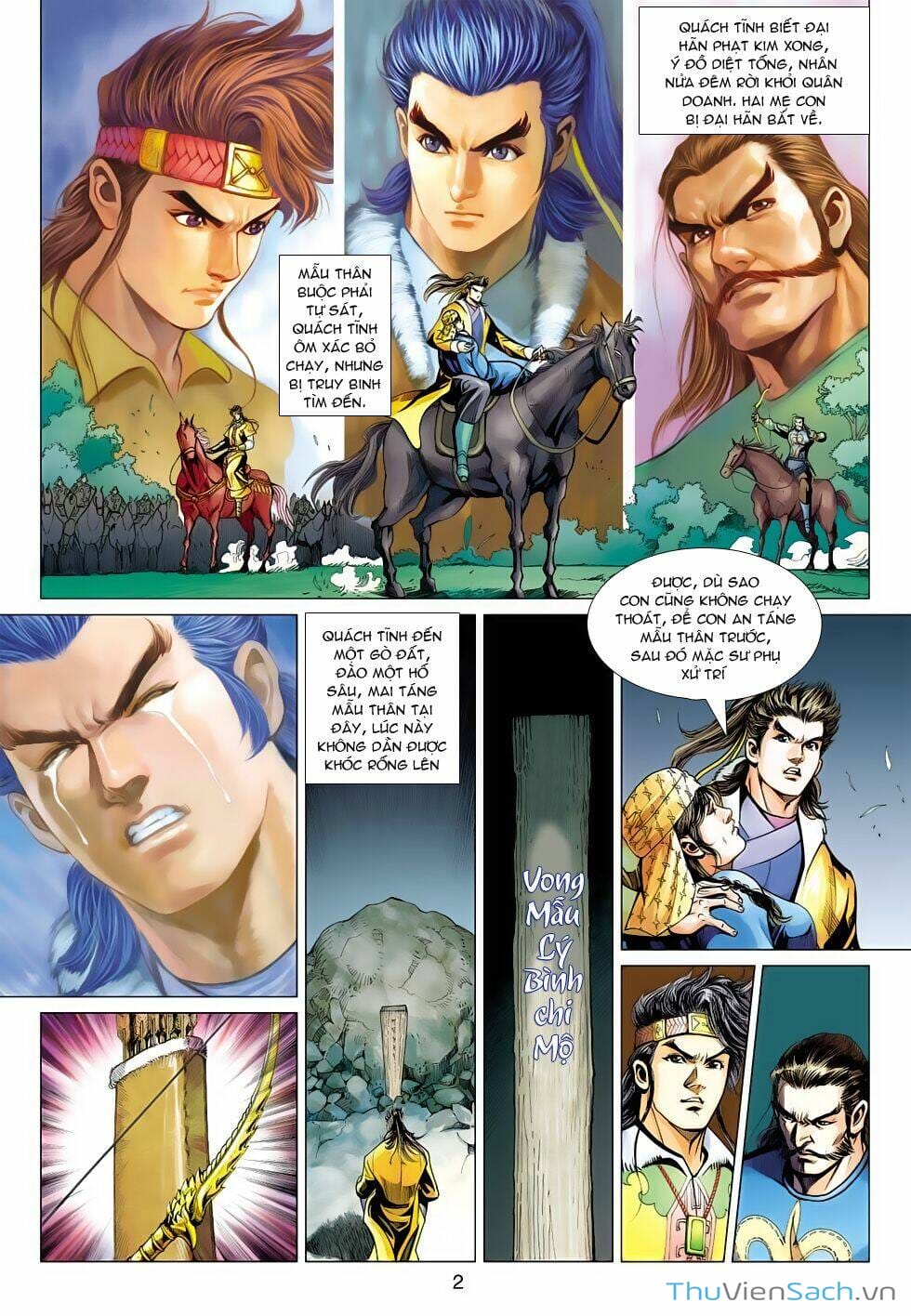 Truyện Tranh Anh Hùng Xạ Điêu - Manhua trang 4