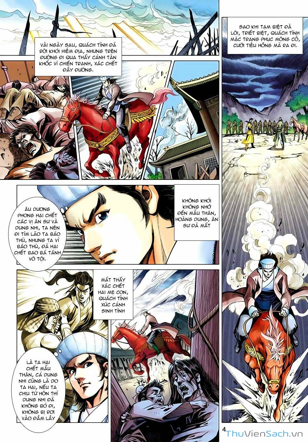 Truyện Tranh Anh Hùng Xạ Điêu - Manhua trang 4