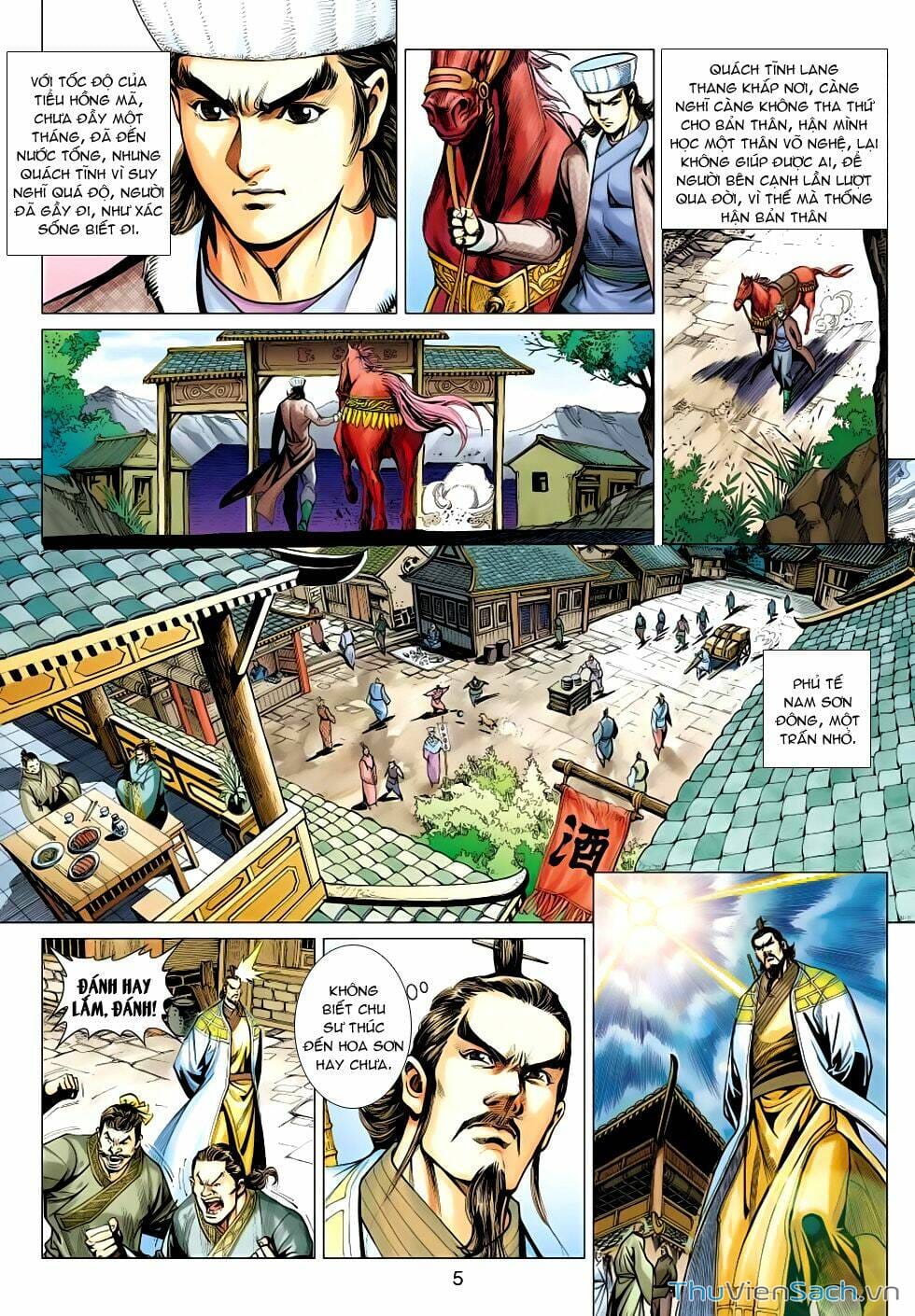 Truyện Tranh Anh Hùng Xạ Điêu - Manhua trang 4