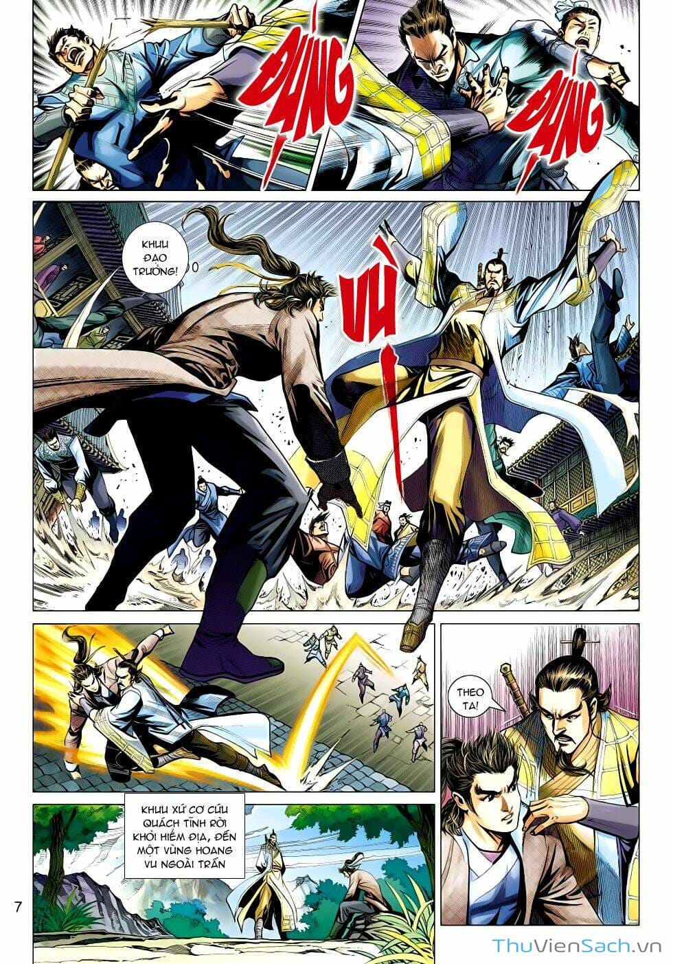 Truyện Tranh Anh Hùng Xạ Điêu - Manhua trang 4